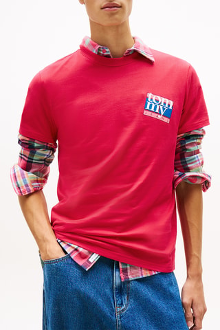 T-shirt regular - Rouge