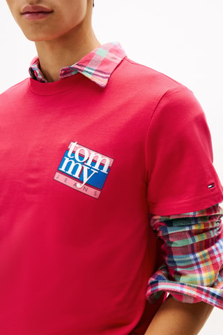 T-shirt regular - Rouge