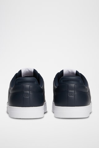 Baskets en cuir nappa - Bleu nuit