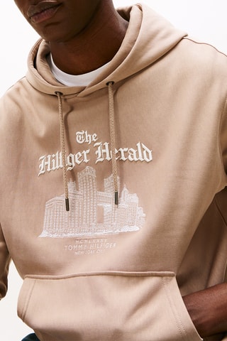 Sweat à capuche - Beige