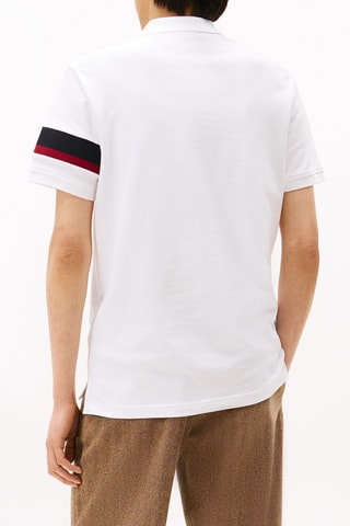 Polo regular - Blanc