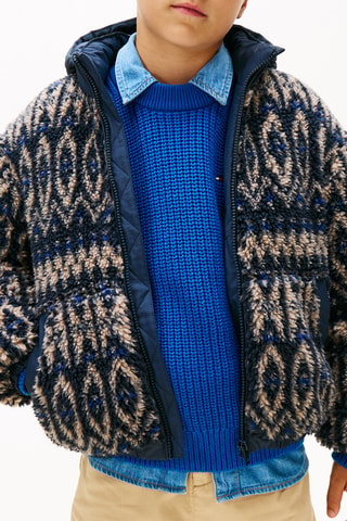 Veste à capuche - Bleu marine