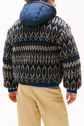 Veste à capuche - Bleu marine