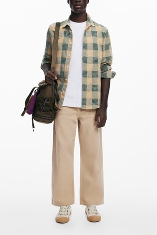 Camicia regular - Verde