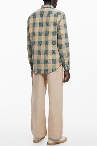 Camicia regular - Verde