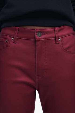 Pantaloni regular - Bordeaux