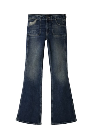Jeans flare - Blu scuro