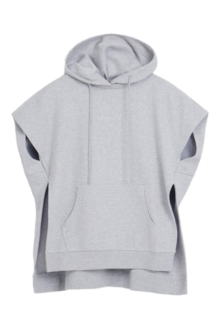 Felpa con cappuccio - Grigio