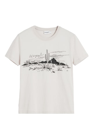 T-shirt regular - Beige