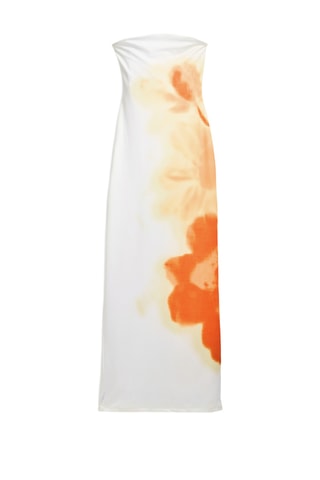 Abito bustier - Beige