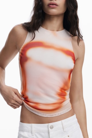 Top tie and dye - Beige