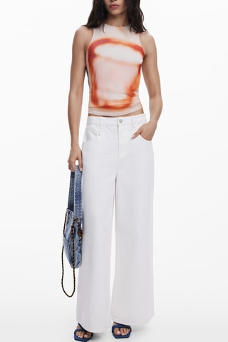 Top tie and dye - Beige