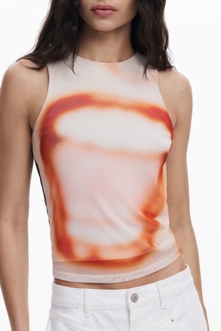 Top tie and dye - Beige