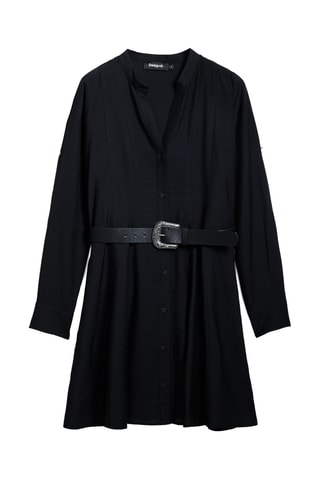 Abito a camicia - Nero