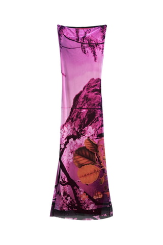 Abito bustier - Viola