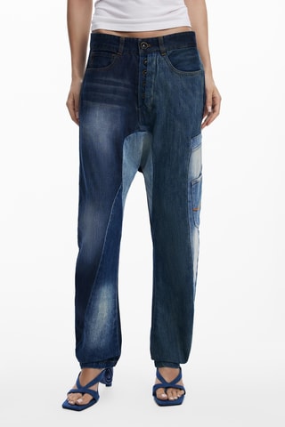 Jeans baggy - Blu