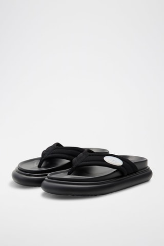 Infradito platform - Nero