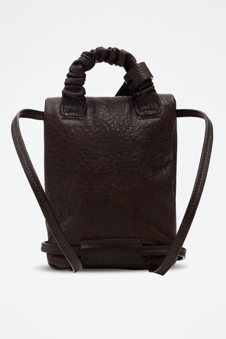Zaino in pelle di montone - Marrone