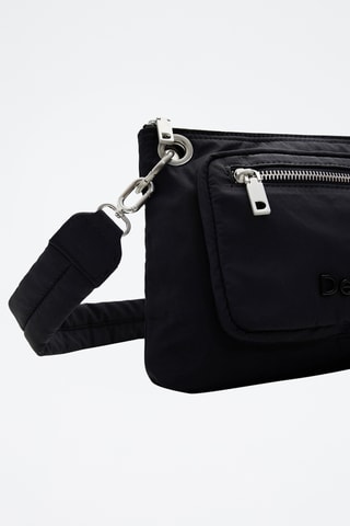 Zaino e borsa a tracolla. - Nero