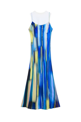 Abito midi 2 in 1 - Azzurro