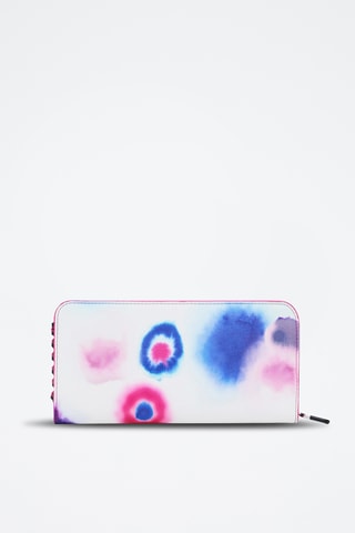Portafoglio tie and dye - Fucsia