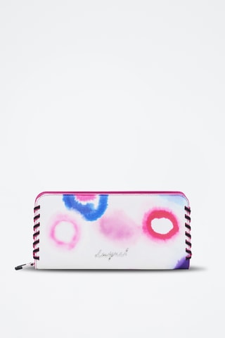 Portafoglio tie and dye - Fucsia