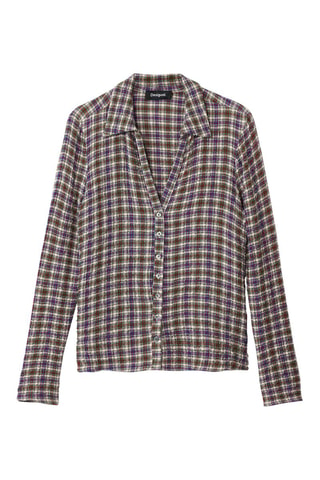Camicia regular - Viola