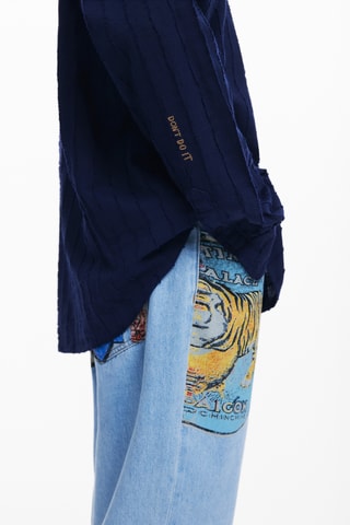 Camicia regular - Blu