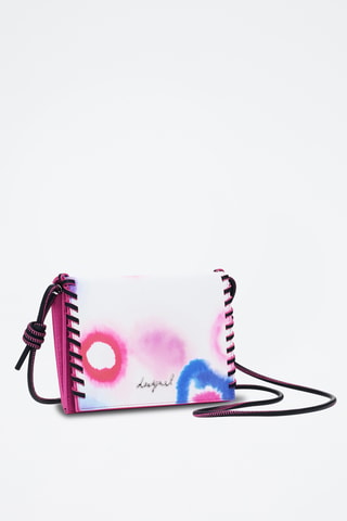 Borsa a tracolla tie and dye - Fucsia