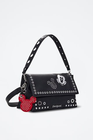 Borsa a spalla Topolino Disney - Nero