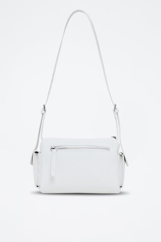 Borsa a spalla in pelle - Bianco