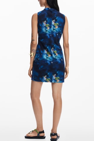 Abito taglio dritto - Navy