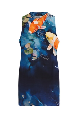 Abito taglio dritto - Navy
