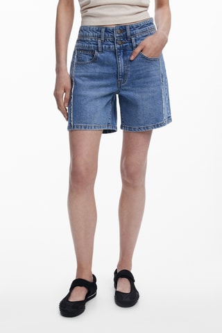 Shorts in jeans - Blu scuro