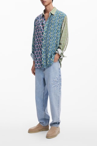 Camicia regular - Verde