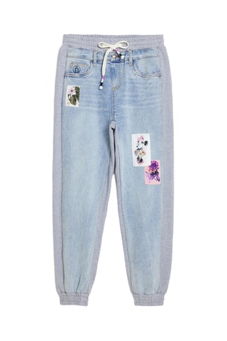 Jeans sportivi Minni Disney - Azzurro