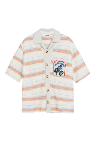 Camicia regular - Beige