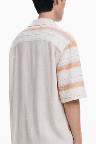 Camicia regular - Beige