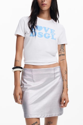 T-shirt slim - Bianco