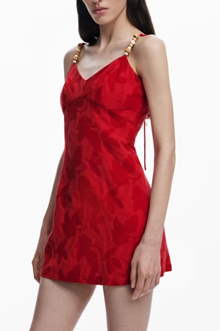 Abito taglio dritto - Rosso