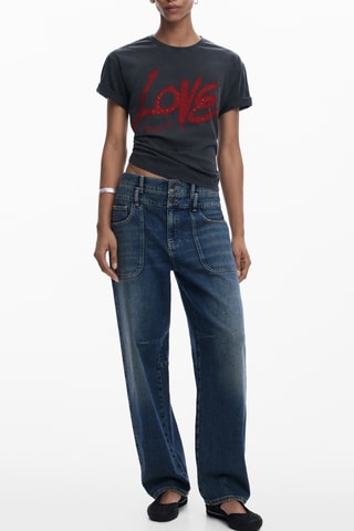 T-shirt regular - Anthracite