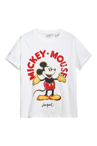 T-shirt regular Topolino Disney - Bianco