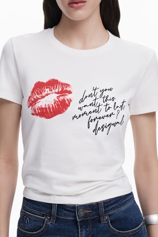 T-shirt regular - Blanc