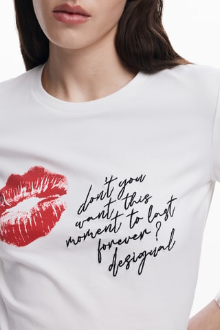 T-shirt regular - Blanc