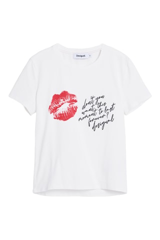 T-shirt regular - Blanc
