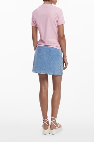 T-shirt de plage regular - Rose