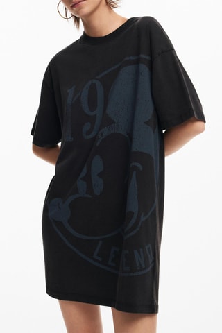 Abito T-shirt Topolino Disney - Nero e blu