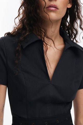 Abito a camicia - Grigio