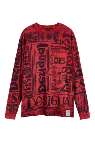 T-shirt regular - Bordeaux