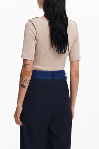 Top slim - Beige